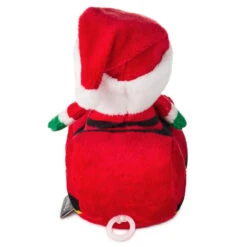 Hallmark Santa In Sleigh Zip-Along Plush Toy -Hallmark Plush ZipAlong Toy of Santa in Sleigh 1KCX3011 03