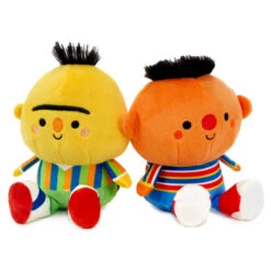 Hallmark Better Together Sesame Street Bert And Ernie Magnetic Plush Pair, 5.25" H