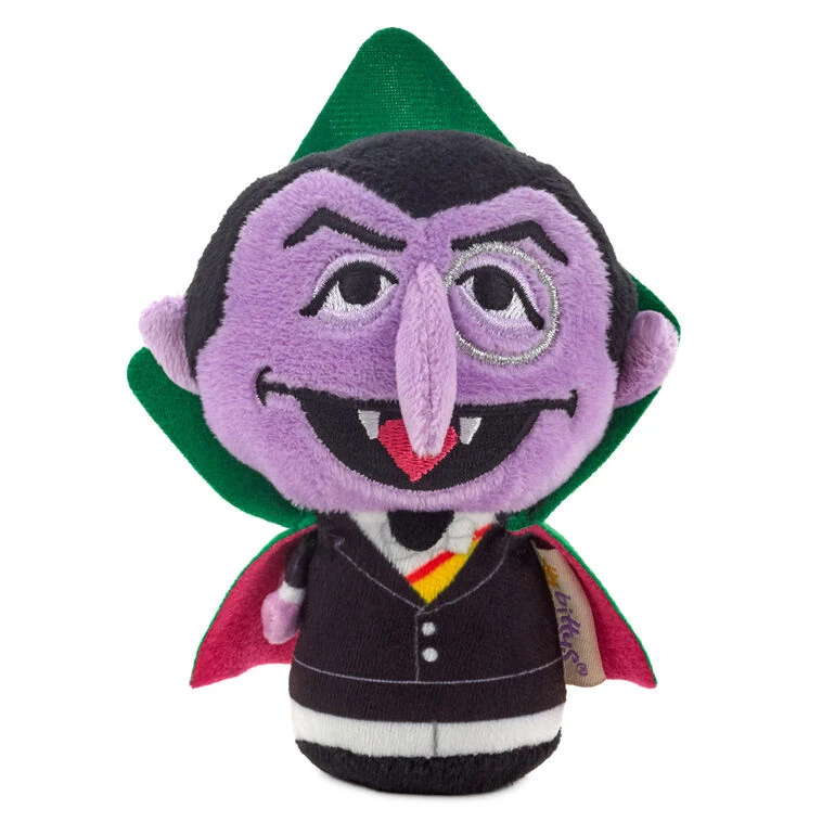Hallmark Itty Bittys® Sesame Street The Count Plush With Sound 3 Hallmark Itty Bittys® Sesame Street The Count Plush With Sound