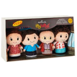 Hallmark Itty Bittys® Seinfeld Collector Set Plush, Set Of 4 -Hallmark Set of 4 Seinfeld Plush itty bittys 1KDD2083 03