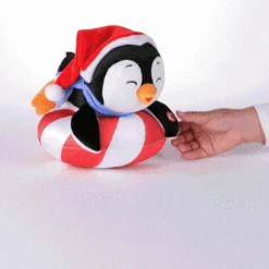 Hallmark Playful Penguins Sledding All The Way Plush With Sound And Motion, 7.5" H -Hallmark Sledding Penguins Musical Plush With Motion 1KCX2001 02