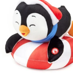 Hallmark Playful Penguins Sledding All The Way Plush With Sound And Motion, 7.5" H -Hallmark Sledding Penguins Musical Plush With Motion 1KCX2001 04