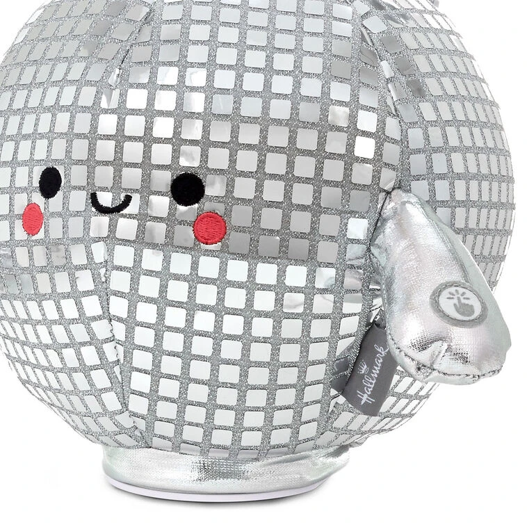 Hallmark Spinning Disco Ball Plush With Sound And Motion, 8" 6 Hallmark Spinning Disco Ball Plush With Sound And Motion, 8" - Image 4