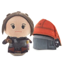Hallmark Itty Bittys® Star Wars: The Book Of Boba Fett™ Fennec Shand™ Plush -Hallmark Star Wars Boba Fett Fennec Shand Plush itty bittys 1KDD2165 03