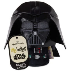 Hallmark Itty Bittys® Star Wars™ Darth Vader™ Plush With Removable Helmet -Hallmark Star Wars Darth Vader Plush With Removable Helmet 1KDD2223 03