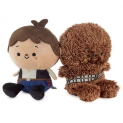 Hallmark Better Together Star Wars™ Han Solo™ And Chewbacca™ Magnetic Plush Pair, 5.5"