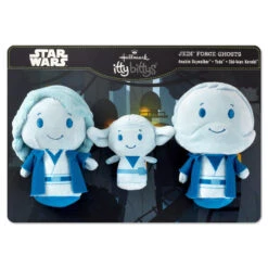 Hallmark Itty Bittys® Star Wars™ Jedi™ Force Ghosts Plush, Set Of 3 -Hallmark Star Wars Jedi Force Ghosts Plush itty bittys Set 1KDD2171 08