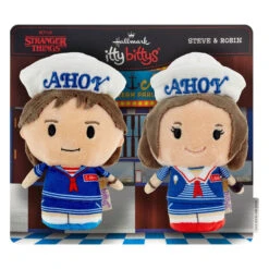 Hallmark Itty Bittys® Netflix Stranger Things Steve And Robin Scoops Ahoy Plush, Set Of 2 13 Hallmark Itty Bittys® Netflix Stranger Things Steve And Robin Scoops Ahoy Plush, Set Of 2 -Hallmark Stranger Things Steve and Robin itty bittys Plush Set 1KDD2217 05