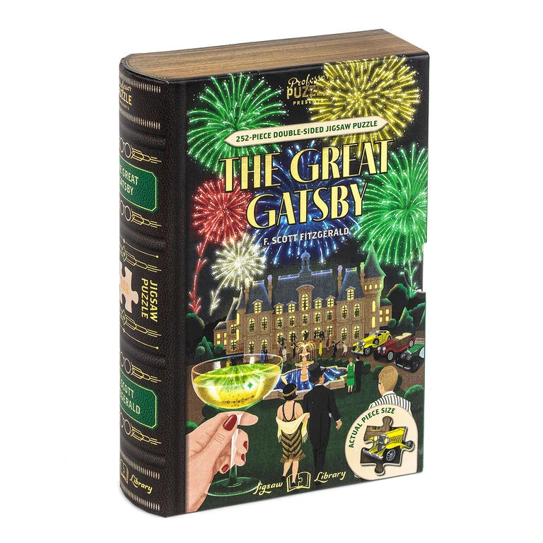 Professor Puzzle The Great Gatsby Jigsaw Puzzle, 252 Pieces 3 Professor Puzzle The Great Gatsby Jigsaw Puzzle, 252 Pieces