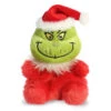Aurora Palm Pals Dr. Seuss's Santa Grinch Plush, 5" -Hallmark The Grinch as Santa Plush Palm Pals 15591 01