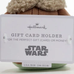 Hallmark Star Wars: The Mandalorian™ Grogu™ Plush Gift Card Holder -Hallmark The Mandalorian Stuffed Grogu Gift Card Holder 1SHP2183 05