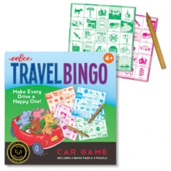 Eeboo Travel Bingo Game 5 Eeboo Travel Bingo Game -Hallmark Travel Bingo Childrens Game BOTR3 02