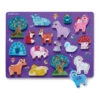 Crocodile Creek Unicorn Garden 16-Piece Wood Puzzle For Kids -Hallmark Unicorn Garden 16Piece Wood Puzzle for Kids 28730 01