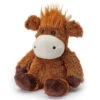 Intelex Warmies Highland Cow Scented Stuffed Animal, 13" -Hallmark Warmies Heatable Scented Highland Cow Stuffed Animal CPCOW4 01