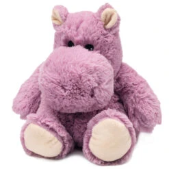 Intelex Warmies Hippo Junior Scented Stuffed Animal, 9"