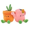 Hallmark Better Together Watering Can And Plant Magnetic Plush Pair, 4.5"