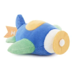 Hallmark Zip-Along Airplane Plush Toy