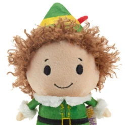 Hallmark Itty Bittys® Elf Buddy The Elf™ Plush With Sound -Hallmark itty bittys Buddy the Elf Plush With Sound 1KCX1096 04