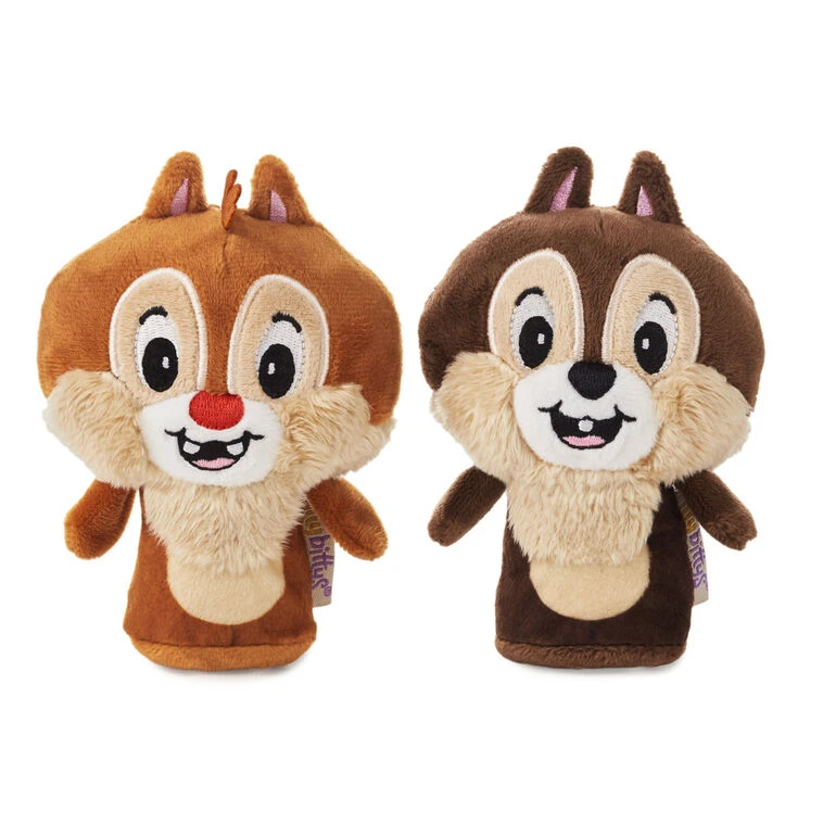 Hallmark Itty Bittys® Disney Chip & Dale Plush, Set Of 2 3 Hallmark Itty Bittys® Disney Chip & Dale Plush, Set Of 2
