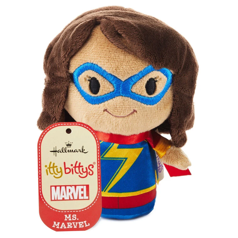 Hallmark Itty Bittys® Marvel Ms. Marvel Plush 4 Hallmark Itty Bittys® Marvel Ms. Marvel Plush - Image 2