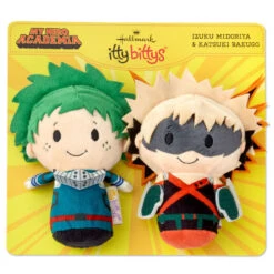 Hallmark Itty Bittys® My Hero Academia Deku And Bakugo Plush, Set Of 2 -Hallmark itty bittys My Hero Academia Deku and Bakugo Plush 1KDD2211 05