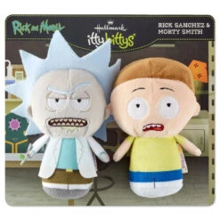 Hallmark Itty Bittys® Rick And Morty Plush, Set Of 2 -Hallmark itty bittys Rick and Morty Plush 1KDD2154 05