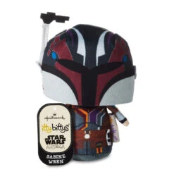 Hallmark Itty Bittys® Star Wars: Ahsoka™ Sabine Wren™ Plush With Helmet -Hallmark itty bittys Star Wars Ahsoka Sabine Wren Plush 1KDD2200 03