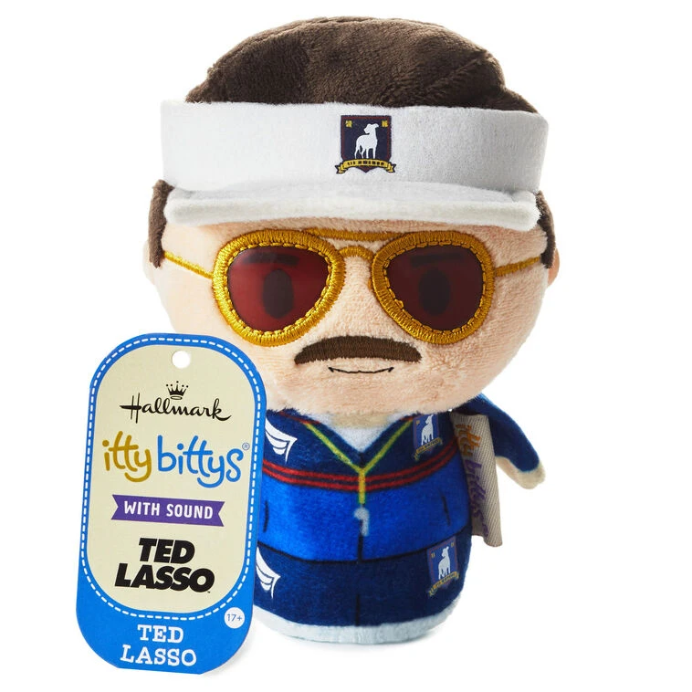 Hallmark Itty Bittys® Ted Lasso™ Plush With Sound 4 Hallmark Itty Bittys® Ted Lasso™ Plush With Sound - Image 2