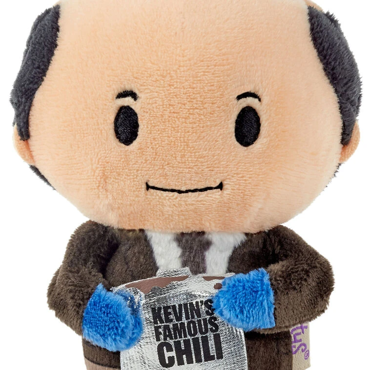 Hallmark Itty Bittys® The Office Kevin Malone Plush With Sound 6 Hallmark Itty Bittys® The Office Kevin Malone Plush With Sound - Image 4